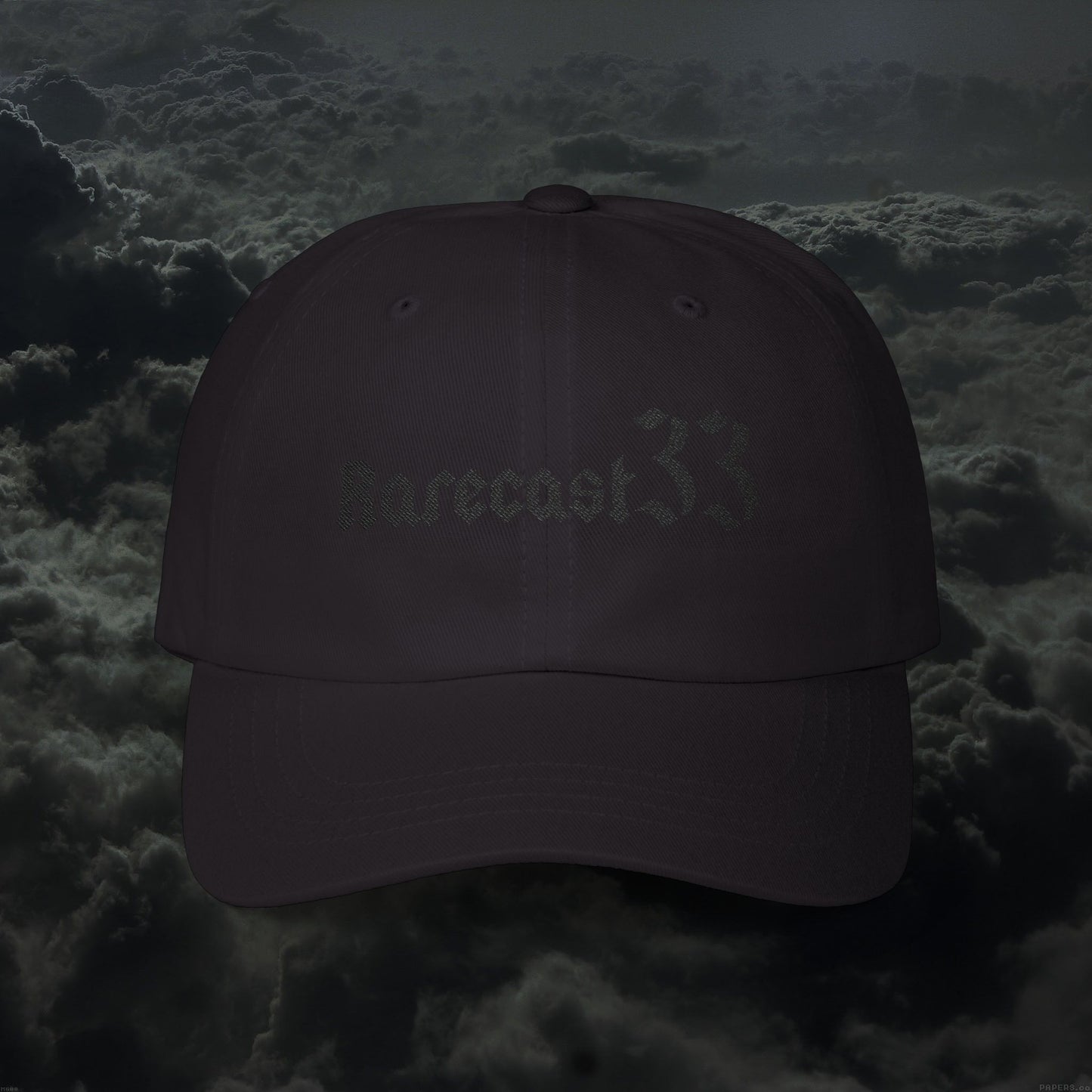 Rarecast33 "Blackout" Logo Cap